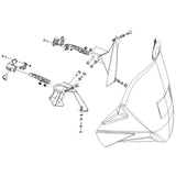 Arctic Cat ATV WindGuard Quick-Attache Windshield - Rouge / Pare-brise