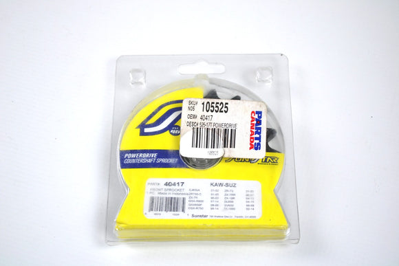 Pignon avant 17 dents/525 pour Kawasaki/Suzuki Sunstar 40417