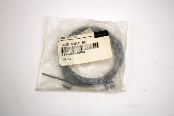 Cable de capot motoneige 1.7mm 60''