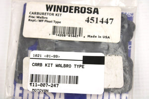 Ensemble de joint d'étanchéité winderosa