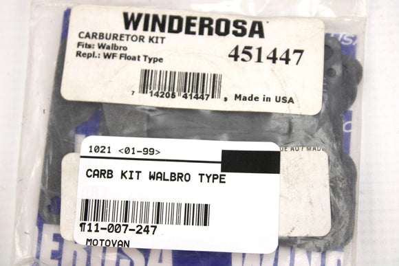 Ensemble de joint d'étanchéité winderosa
