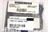 Ensemble de joint d'étanchéité winderosa