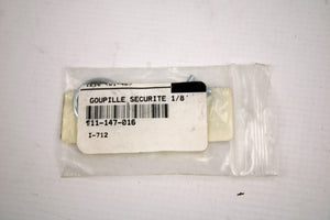 Goupille de sécurité 1/8''