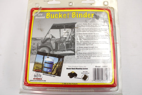 Fixation pour baril côte à côte