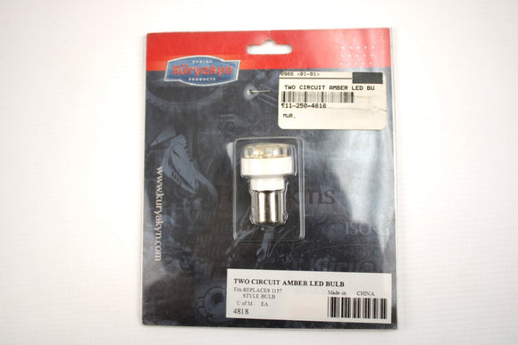 Led bulb 2 circuit amber Kuryaryn 4818