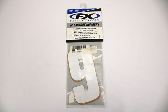 Numéro 6 blanc factory