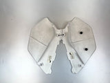 covert de cote pour yamaha yz250 blanc