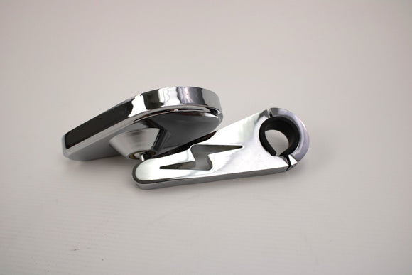 Miroir avec attache universelle