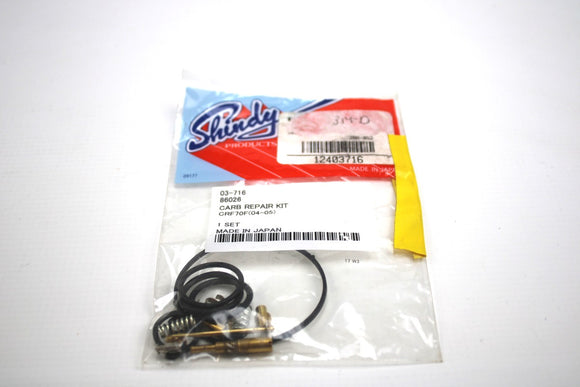 Ensemble de réparation de carburateur pour honda crf/xr 70