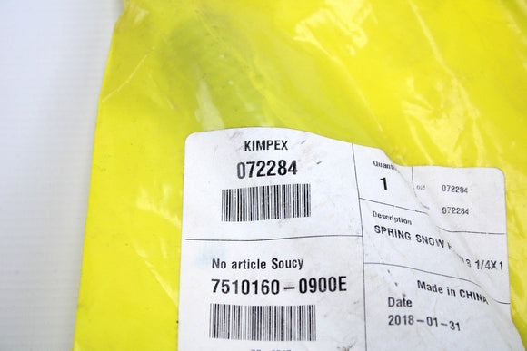 Ressort de rechange pour pelle kimpex click & go1