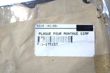 Plaque de montage simple Rotopax
