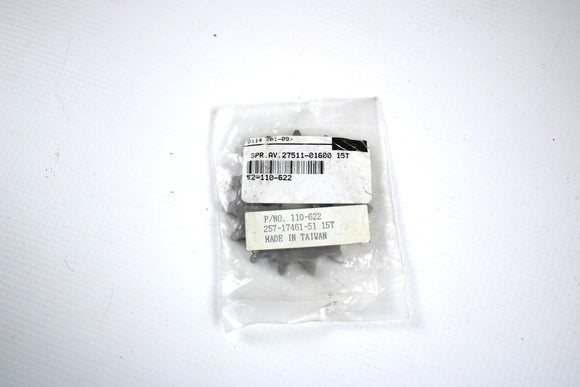 Pignon avant 15 dents pour Kawasaki/Suzuki/Yamaha