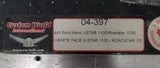 Tachymètre chrome Yamaha Custom World 04-397
