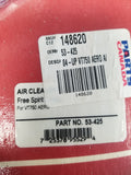 Couvert boite air chrome Honda