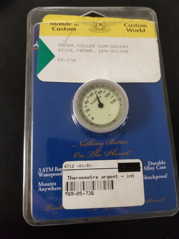 Thermomètre universel à coller