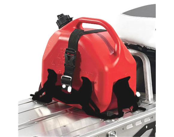 Support à bidon d'essence Fuel rack pour motoneiges Polaris 2.5 gallons