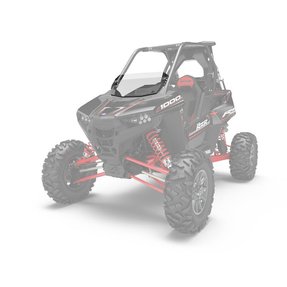 Polaris Lock & Ride® Half Windshield - Poly / demi pare-brise