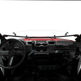 Polycarbonate Flip-Down Full Windshield, Clear / Pare-brise Poly Polaris