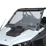 Lock & Ride Full Vented Windshield - Hard Coat Poly / Pare-brise Ventilé Polaris