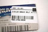 3/8-24Vis banjo 7/16''