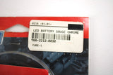 Jauge de batterie led chrome KURYAKYN 4219