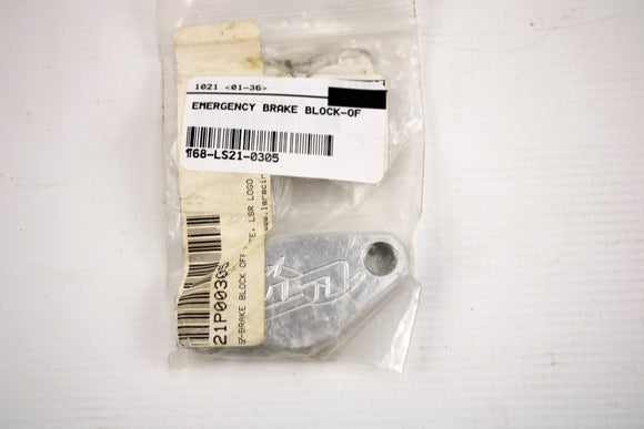 Plaque de remplacement pour frein d'urgence vtt