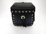 Valise en cuire pour support arriere / Leather tail Bag