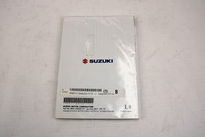 Manuel du propriétaire Suzuki gsxs1000