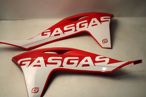 ensemble d'aileron de radiateur gasgas ec/ex 2021