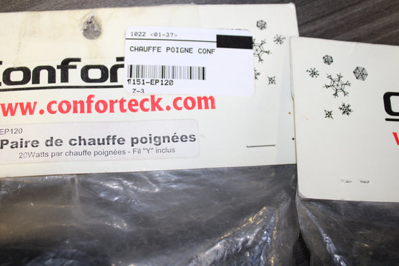 Paire de chauffe poignées conforteck pour Motoneige