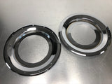 Recouvrement de roue avant chrome pour motos Honda Aero 1100