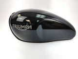 Réservoir essence pour Triumph Bonneville noir lustré