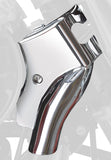 Couverts de 'neck' chrome Kawasaki