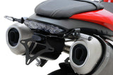 Support de plaque 'fender eliminator' pour moto Triumph Speed Triple